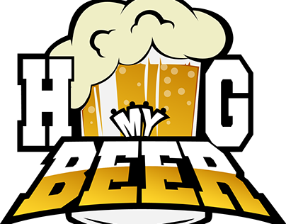 Hug my beer logo