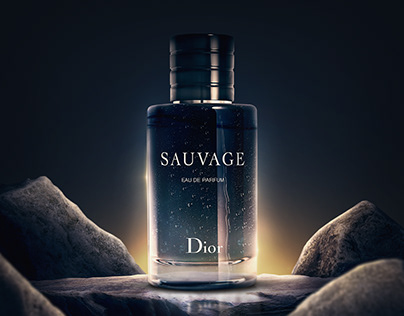 Dior Sauvage - photo manipulation design (ad)