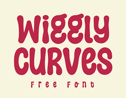 FREE Commercial Use Font | Wiggly Curves
