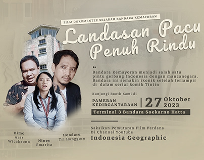 Banner Documentary Film Sejarah Bandara Kemayoran
