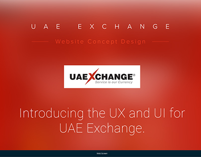 UAE Exchange Website Revamp