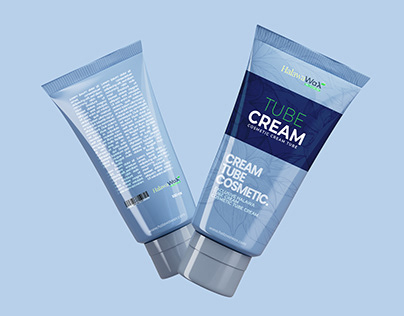 Cosmetic Tube Cream - Product Design