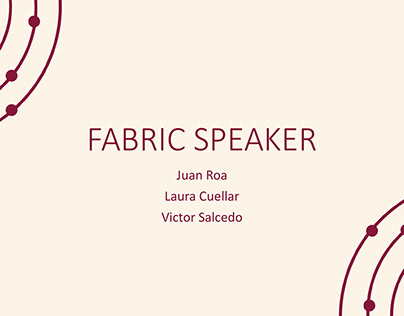 Fabric Speaker