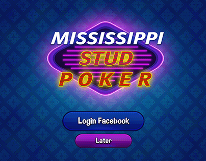 Poker Game Login Screen