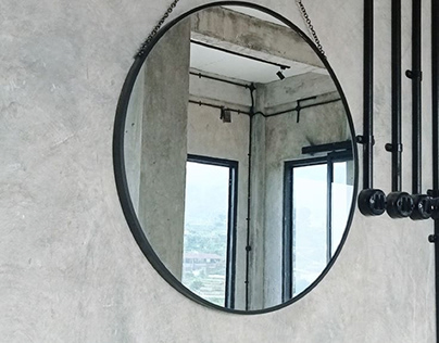 mirror that adds a luxurious impression