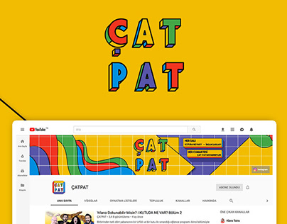 ÇATPAT- Logo Design & Channel Art Cover