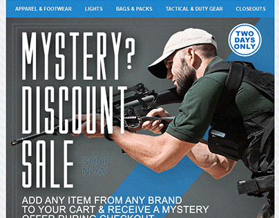 Mystery Discount - Email Campaign