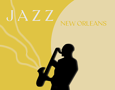 Minimalist Jazz Poster
