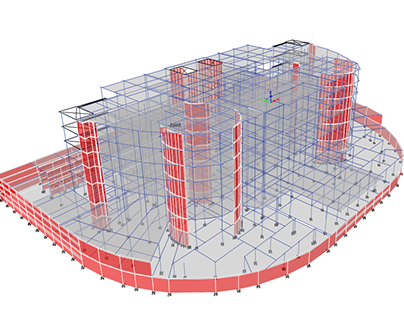 Structural Design for mall project