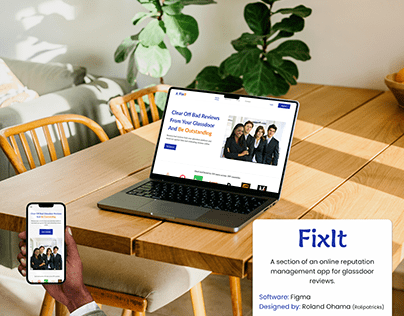 FixIt - An online reputation management app.