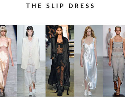 Trend Journal: The Slip Dress