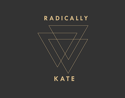 Radically Kate Logo and Business Card Design