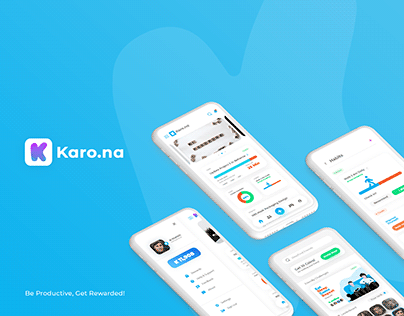 Karo.na - Be Productive, Get Rewarded | UI/UX