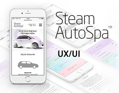 Steam Auto Spa - Web Design