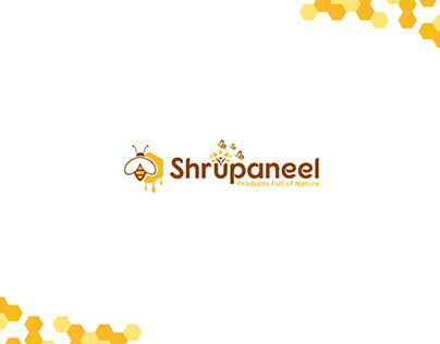 Shrupaneel Honey Brand Logo Design