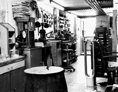 The Goldsmith's Workshop from the inside