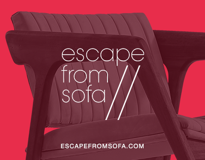 ESCAPE FROM SOFA // Portfolio Web Design