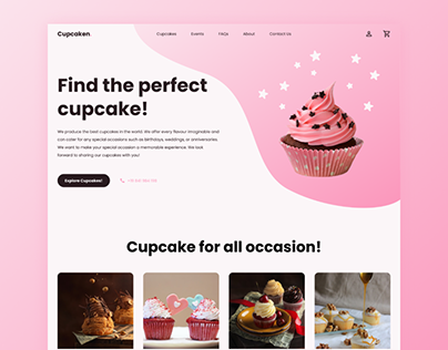 Cupcake Shop | Home Page