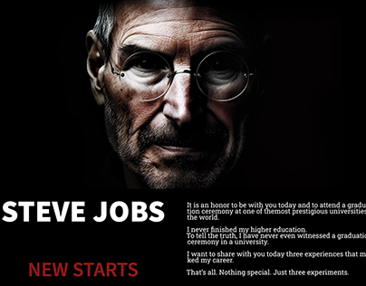 InDesign Layout : Speech by Steve Jobs - June 12, 2005