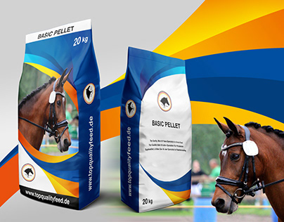 Packaging Design For Horse Food