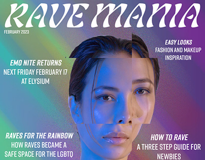Rave Mania Magazine Cover