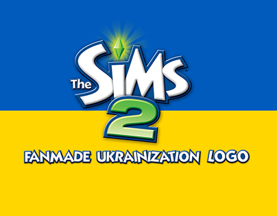 Ukrainization Logo. DLC for Sims 2