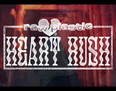 Raw Plastic - Heart Rush title screen animation