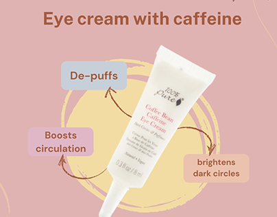 Eye Cream with Caffeine