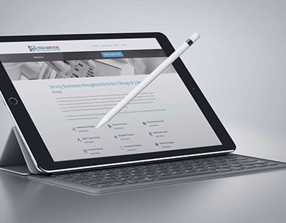 KA Tech Services Responsive Website and Logo Design