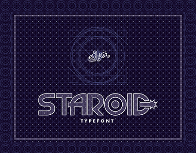 STAROID* Typefont