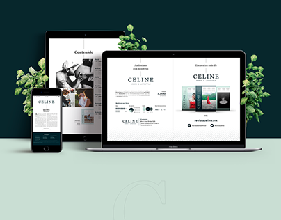 Revistas: Celine & Crescere/Diseño Editorial