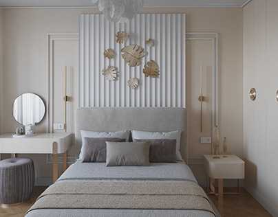 3d bedroom interior| 3d visualization| спальня 3d