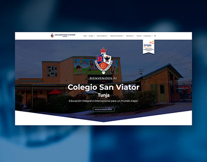 Web Design Colegio San Viator Tunja