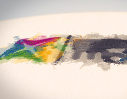Watercolor Ink Logo Reveal After Effects Template