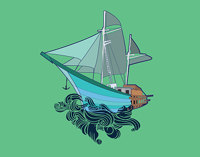 Pinisi Ship