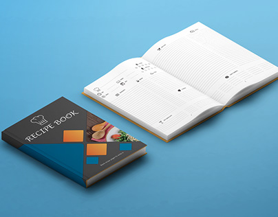 Blank Recipe Book Design