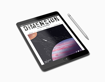 Dimension - digital magazine on space