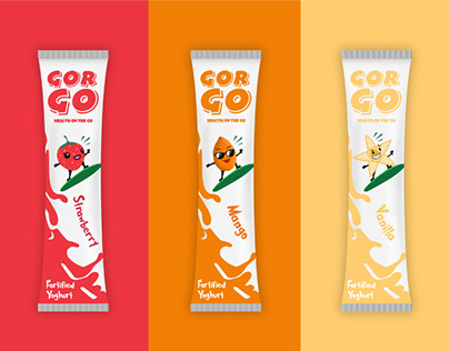 GorGo Yogurt - Brand Identity Design
