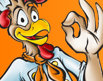 Cheep Chicken Mascot for Albertsons