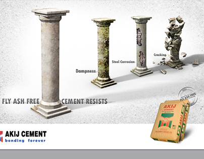 Akij Cement Press Ads