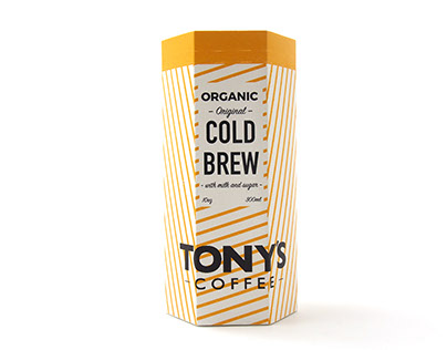 Tony's Cold Brew - Packaging Redesign