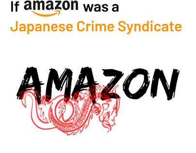 Amazon logo in 8 different styles