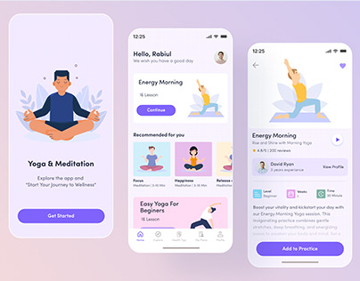 Yoga & Meditation App