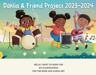 Project Dahlia and Friends Books and Music
