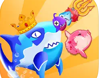 Mobile Casual Game: Fish IO: Be the King