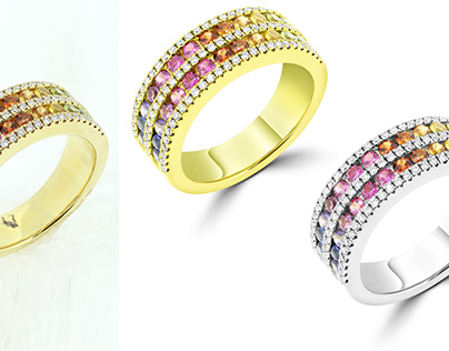Ring high-end retouching 2024 | use jewelry kits shank