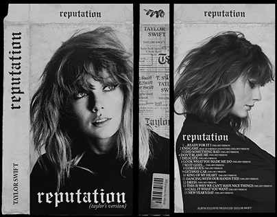 Reputation (Taylor's Version) cassette design concept