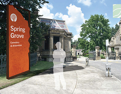 Sign System Family – Spring Grove Cemetery