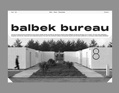 Balbek Bureau | Website redesign