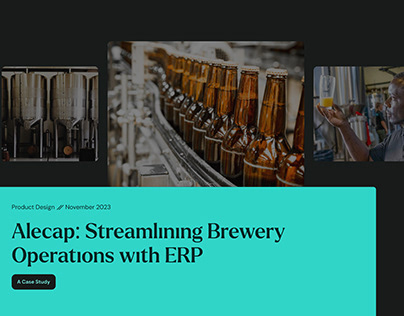Project thumbnail - Alecap: Streamlining Brewery Operations with ERP (WIP)